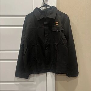 Yellowstone men’s button down jacket size large brand NEW